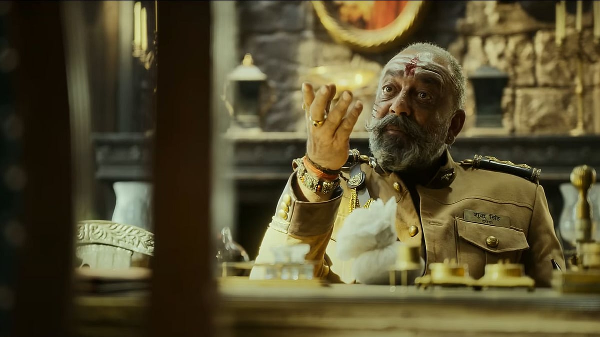 <div class="paragraphs"><p>Sanjay Dutt in a still from&nbsp;<em>Shamshera.</em></p></div>