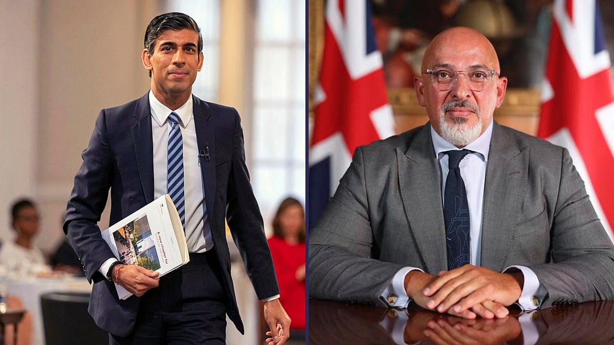 <div class="paragraphs"><p>Rishi Sunak (left), Nadhim Zahawi (right).</p></div>