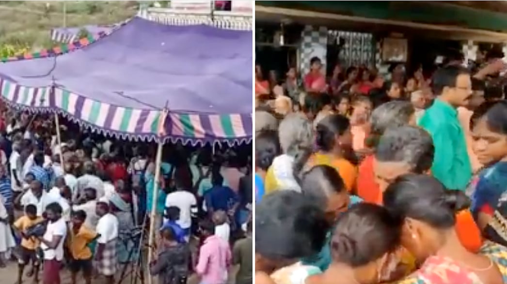 <div class="paragraphs"><p>Amid heavy security by the state police, hundreds attended the funeral of the 17-year-old girl who died in a school in Tamil Nadu's Kallakurichi last week under mysterious circumstances</p></div>