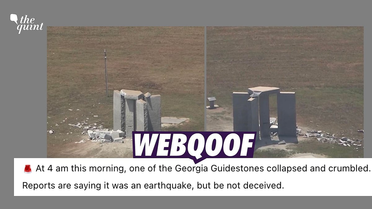 <div class="paragraphs"><p>The Guidestones in Georgia, USA&nbsp; were erected in 1980 and were intended to resemble the Stonehenge.</p></div>