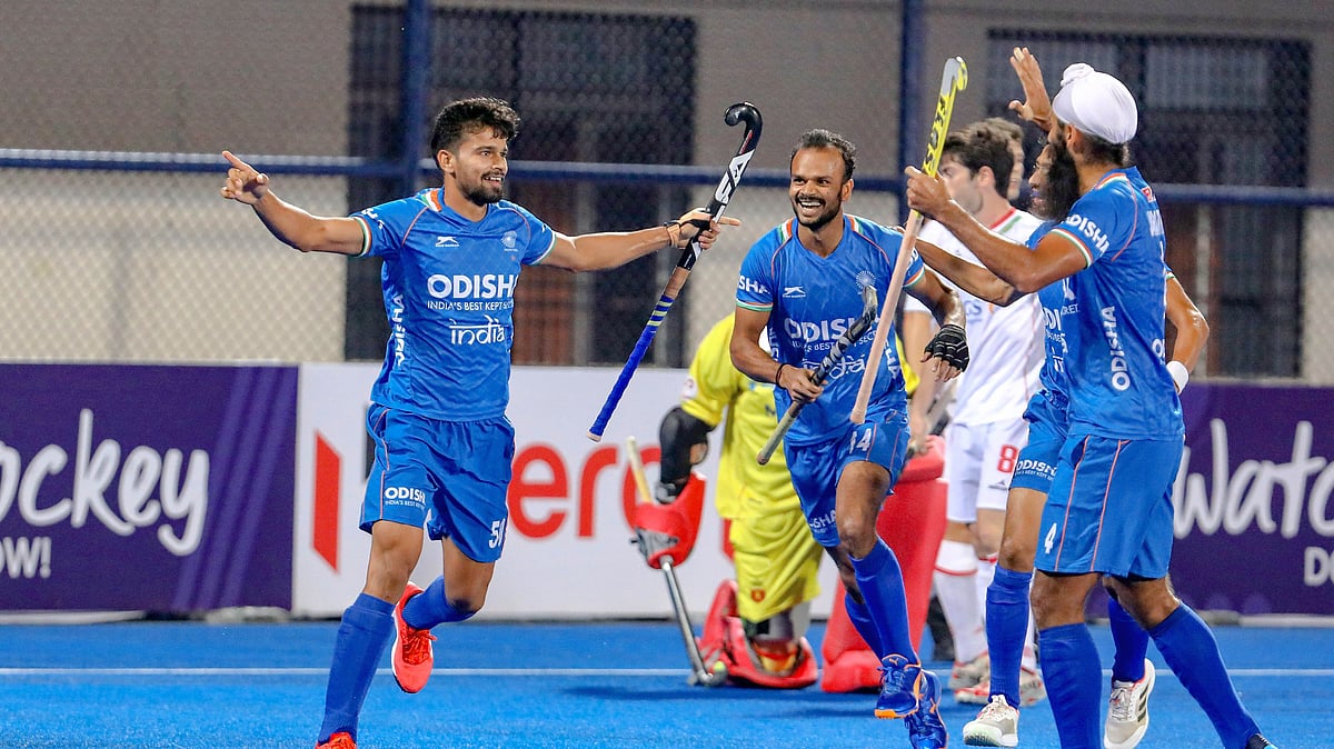 <div class="paragraphs"><p>Indian Men's Hockey Team's forward Abhishek at Commonwealth Games 2022.</p></div>