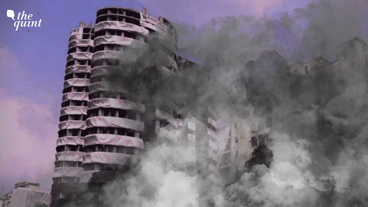<div class="paragraphs"><p>In its verdict against the Twin Towers, the <a href="https://www.thequint.com/news/india/demolition-supertech-twin-towers-noida-real-estate-accountability-rera">Supreme Court</a> had observed that they were illegal and the construction plan approved by the Noida Authority was not in line with building regulations</p></div>