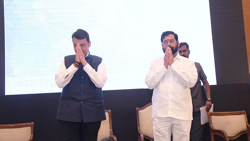 <div class="paragraphs"><p>Maharashtra CM Eknath Shinde (right) and Deputy CM Devendra Fadnavis.</p></div>
