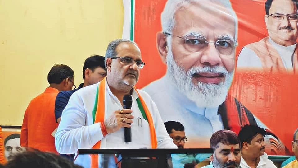 <div class="paragraphs"><p>Bhupendra Singh Chaudhary is the new chief of the Uttar Pradesh BJP.</p></div>
