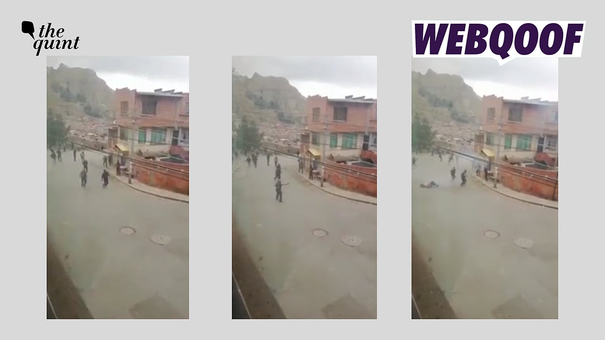 <div class="paragraphs"><p>Fact-check: The claim states that the video shows a stone pelter getting shot by the army in Jammu and Kashmir after he threw a stone at the army personnel.</p></div>