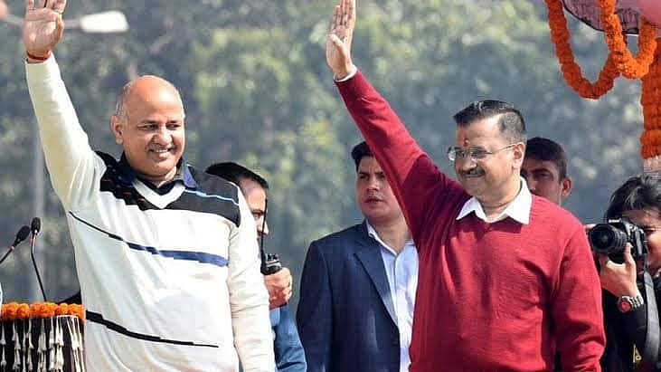 <div class="paragraphs"><p>Manish Sisodia (left) and Arvind Kejriwal.&nbsp;</p></div>