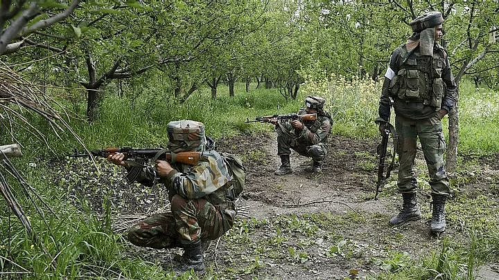 <div class="paragraphs"><p>One of the terrorists stepped over a landmine causing an explosion.&nbsp;</p></div>