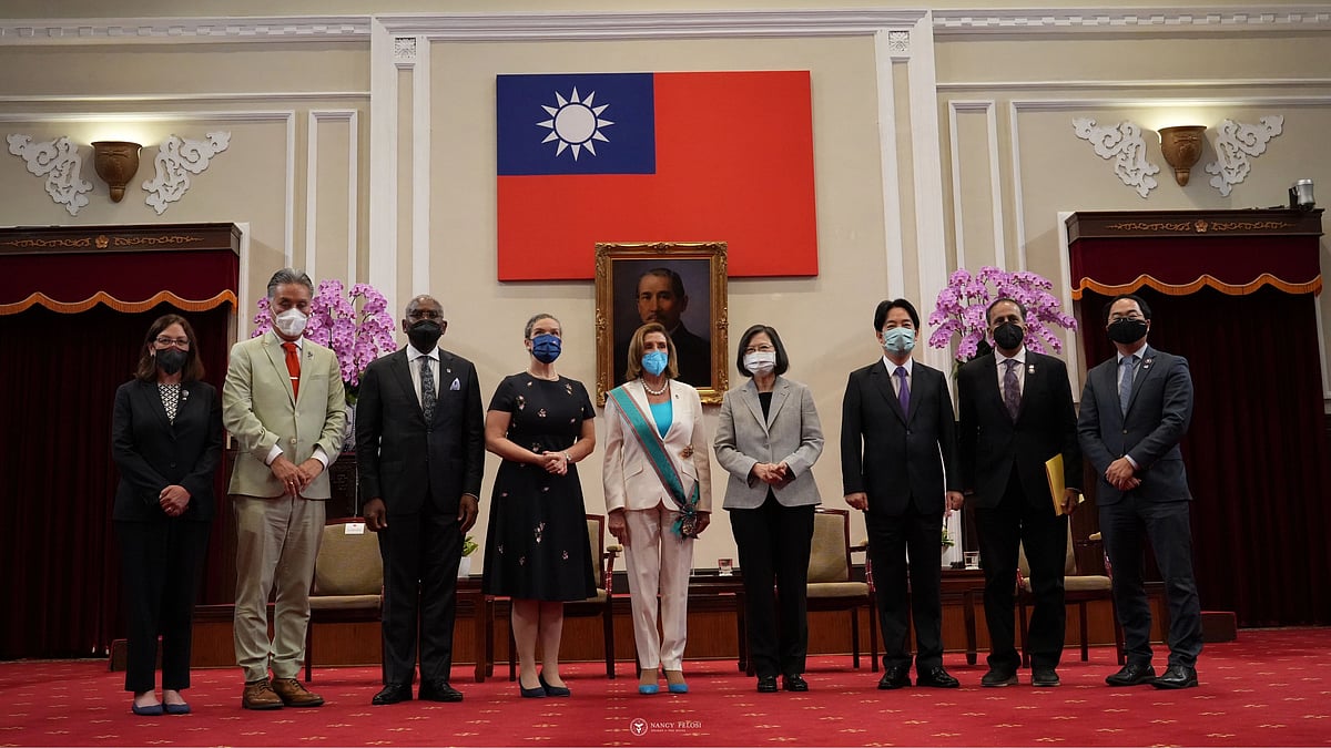 <div class="paragraphs"><p>Nancy Pelosi is the highest-profile elected US official to visit Taiwan in 25 years.</p></div>