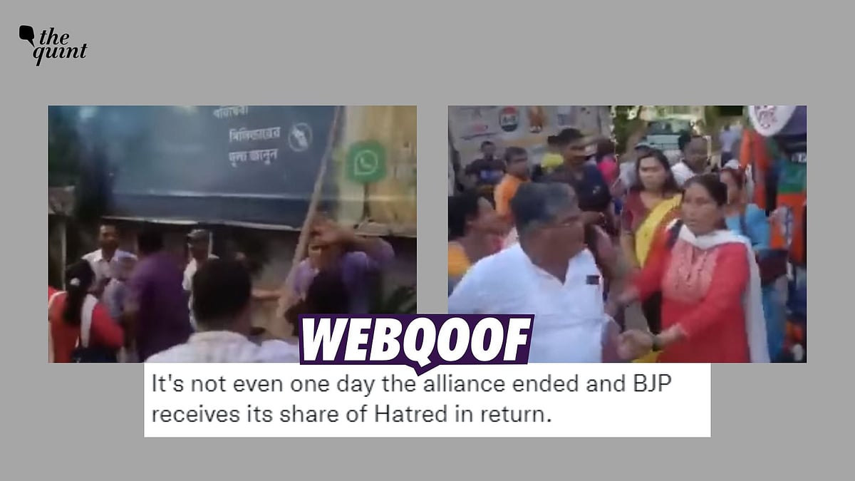 <div class="paragraphs"><p>The claim suggests that the video shows a clash between BJP and TMC workers in Bihar amid the formation of a new state government. </p></div>
