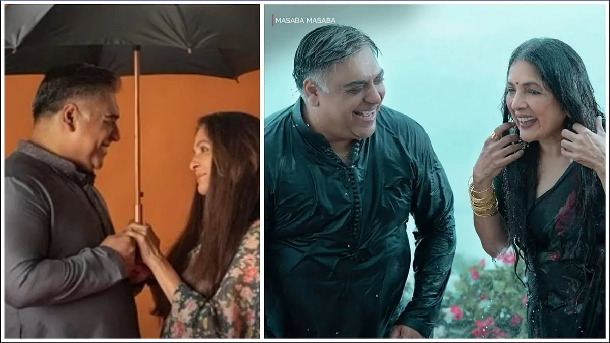 <div class="paragraphs"><p>Neena Gupta and Ram Kapoor in stills from Season 2 of <em>Masaba Masaba.</em></p></div>