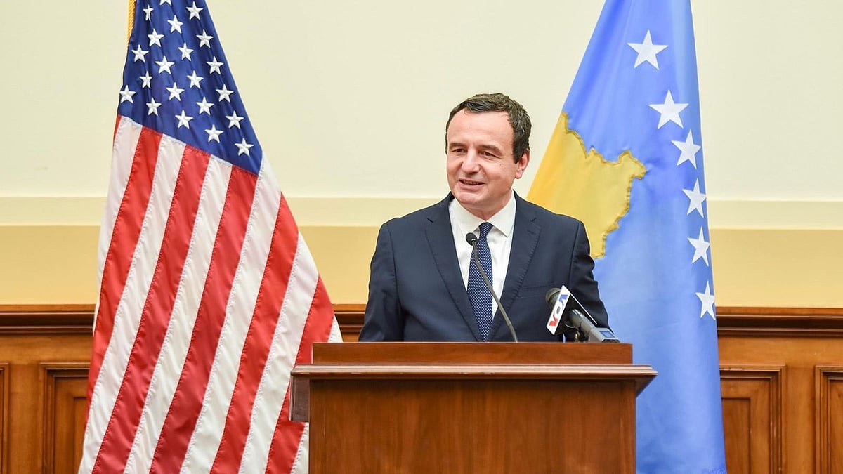 <div class="paragraphs"><p>Kosovo Prime Minister Albin Kurti.</p></div>