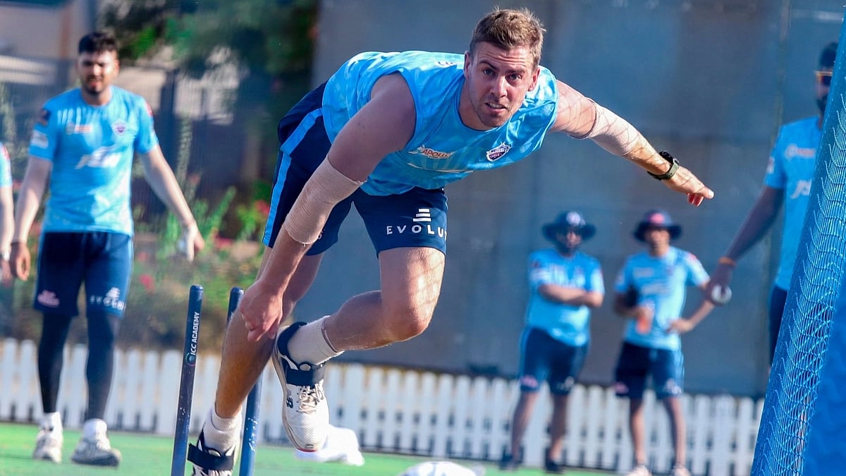 <div class="paragraphs"><p>South African pace bowler Anrich Nortje, who plays for IPL side Delhi Capitals was bought by their sister franchise Pretoria Capitals on Saturday.&nbsp;</p></div>