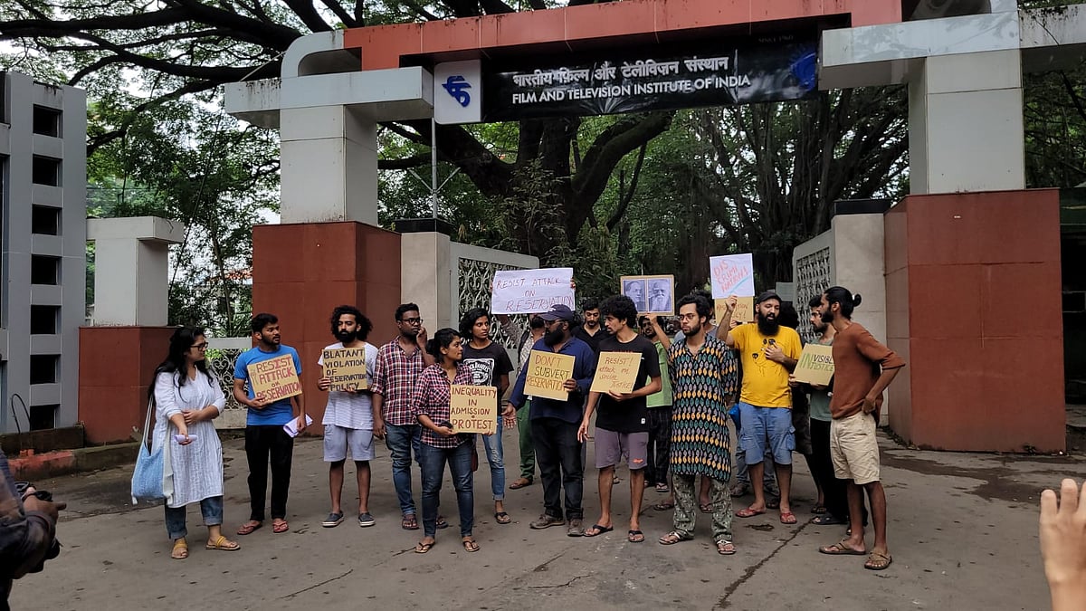<div class="paragraphs"><p>Students began protesting on the campus on 29 July, soon after the institute released the list for the current year. </p></div>