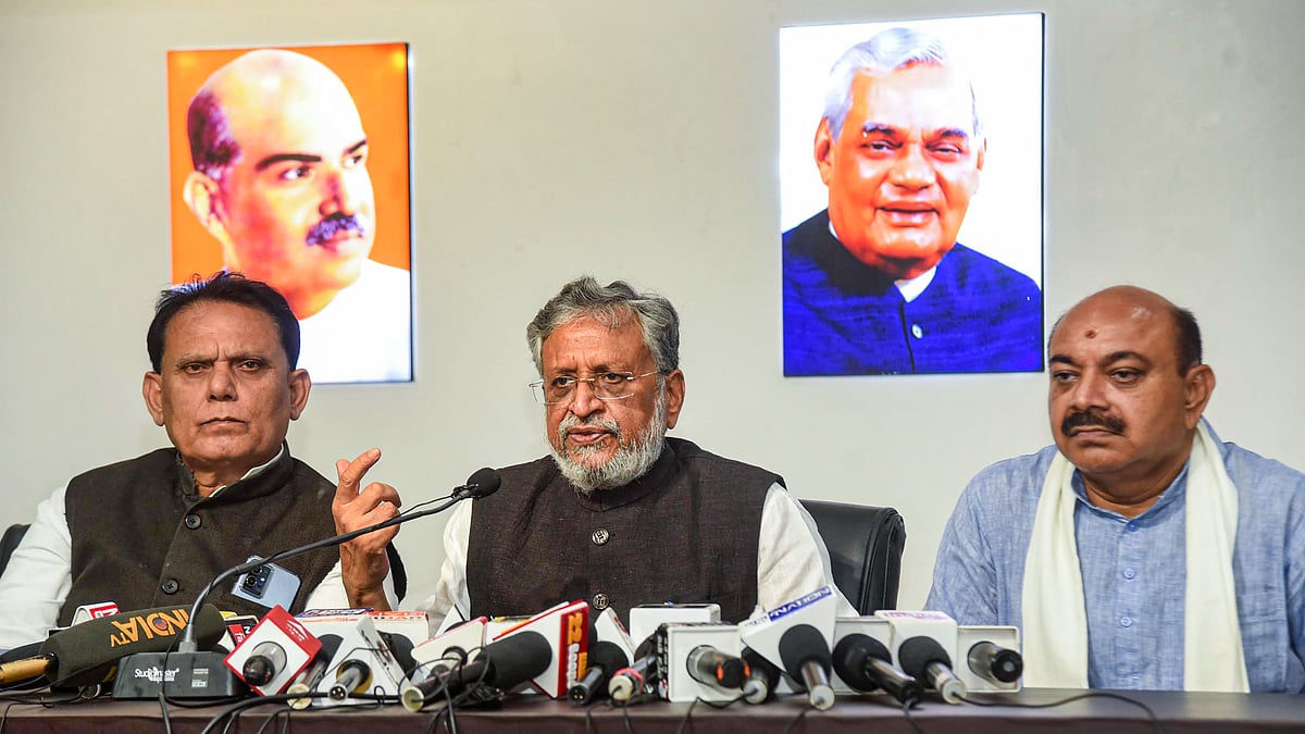 <div class="paragraphs"><p>Ahead of <a href="https://www.thequint.com/news/politics/nitish-kumar-sworn-in-as-bihar-chief-minister-tejashwi-yadav-is-deputy-chief-minister">Nitish Kumar’s swearing-in</a>, former Bihar deputy chief minister and senior Bharatiya Janata Party (BJP) MP <a href="https://www.thequint.com/topic/sushil-kumar-modi">Sushil Kumar Modi</a> claimed that the chief minister wanted to become the Vice-President of India.</p><p><br></p></div>