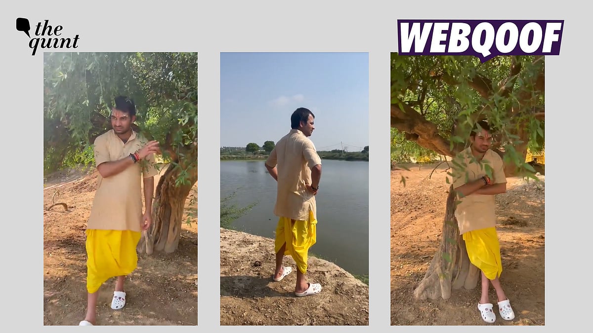<div class="paragraphs"><p>Fact-check : The claim states that Tej Pratap Yadav inspects the area after becoming the Cabinet minister in Bihar.</p></div>
