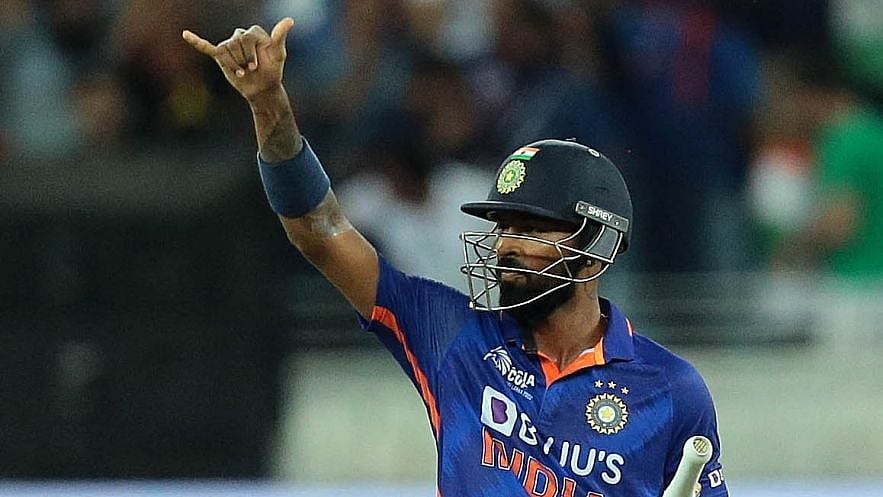 <div class="paragraphs"><p>All-rounder Hardik Pandya played a crucial role in India's win over Pakistan in the Group A clash of the Asia Cup 2022.&nbsp;</p></div>