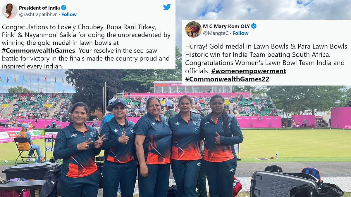 <div class="paragraphs"><p>Indian Lawn Bowls Team at Commonwealth Games 2022.</p></div>