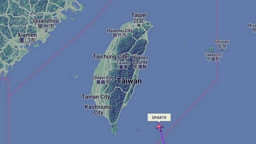 <div class="paragraphs"><p>US House of Representatives Speaker <a href="https://www.thequint.com/topic/nancy-pelosi">Nancy Pelosi</a>'s flight to Taiwan on Tuesday, 2 August, became the most tracked flight in history.</p></div>