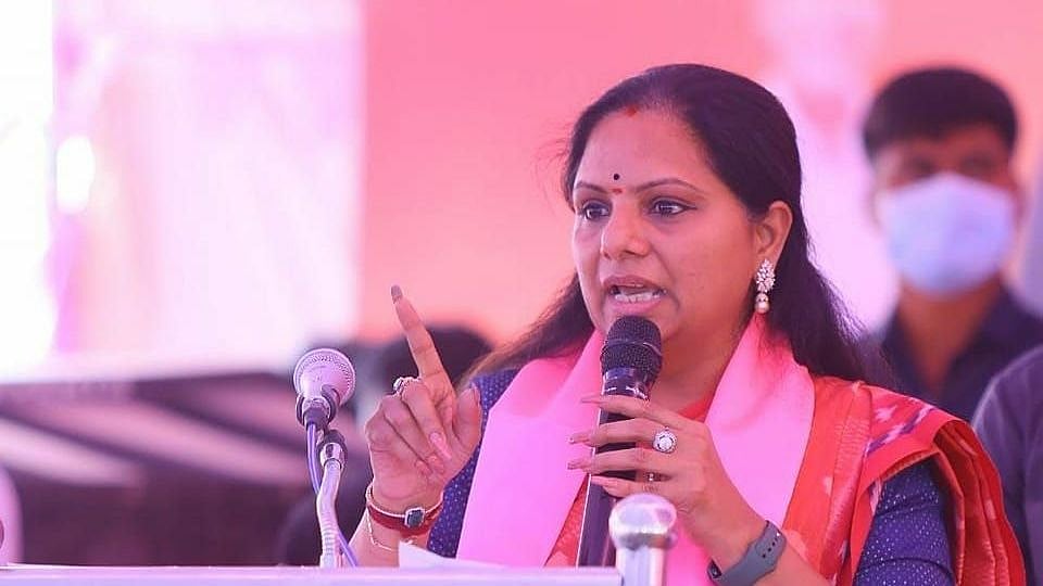 <div class="paragraphs"><p>KCR's daughter K Kavitha.</p></div>