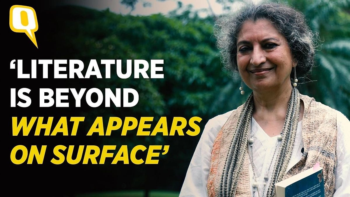 <div class="paragraphs"><p>Delhi-based author <a href="https://www.thequint.com/good-news/geetanjali-shrees-tomb-of-sand-first-hindi-novel-to-win-international-booker-prize-first-indian">Geetanjali Shree</a> is the first Indian writer to win the <a href="https://www.thequint.com/good-news/geetanjali-shrees-tomb-of-sand-first-hindi-novel-to-win-international-booker-prize-first-indian">International Booker Prize</a> for her book <em><a href="https://www.thequint.com/lifestyle/art-and-culture/international-booker-prize-why-there-is-no-such-thing-as-untranslatibilty-tomb-of-sand-geetanjali-shree">Ret Samadhi</a> </em>(Tomb of Sand).</p></div>