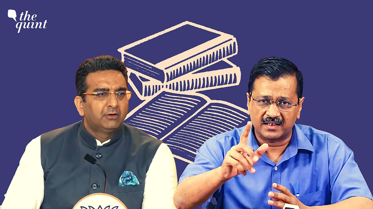 <div class="paragraphs"><p>BJP's national spokesperson Gaurav Bhatia and Delhi CM &amp; AAP Arvind Kejriwal</p></div>