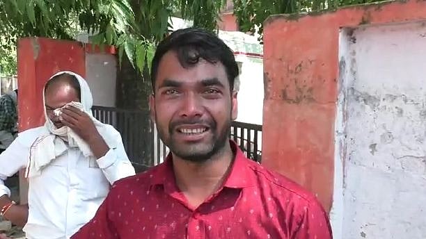 <div class="paragraphs"><p>Deceased student's brother Rajesh Vishwakarma.</p></div>