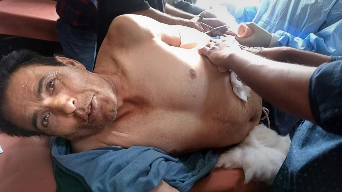 <div class="paragraphs"><p>Pintu Kumar Bhat, the brother of Sunil Kumar Bhat who was killed in Shopian on 16 August.</p></div>