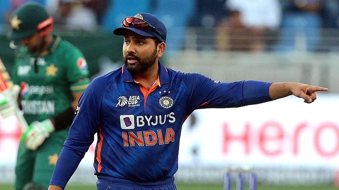 <div class="paragraphs"><p>Team India captain Rohit Sharma during his side's Group A match against Pakistan in the Asia Cup 2022 in Dubai. </p></div>