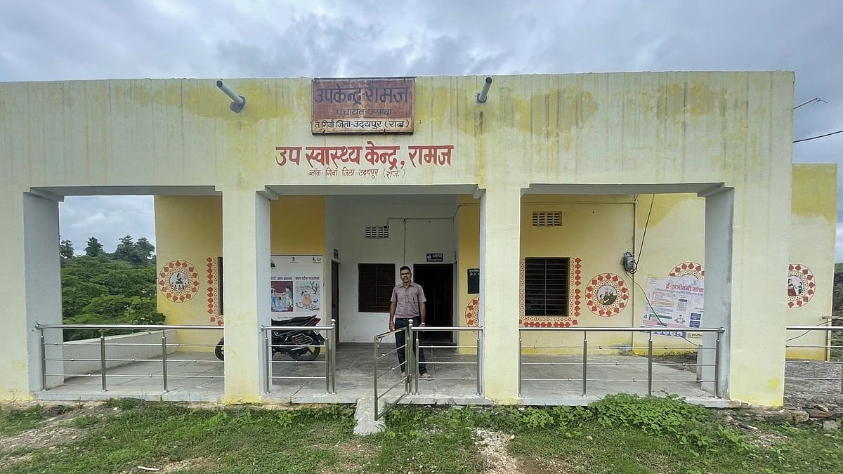 <div class="paragraphs"><p>A Community Health Officer in front of a Health and Wellness Centre in Rajasthan. With tests and treatments now free, the change in health aspirations of people will soon demand more.</p></div>