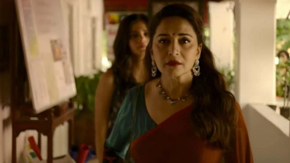 <div class="paragraphs"><p>Madhuri Dixit Plays the 'Perfect Mother' in 'Maja Ma'</p></div>