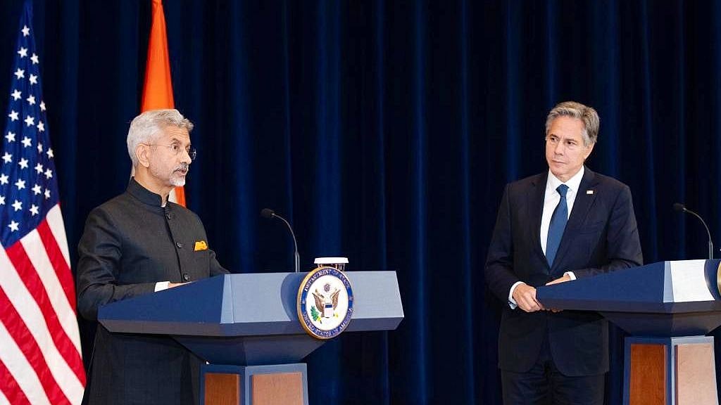 <div class="paragraphs"><p>Addressing a joint press conference, S Jaishankar said he is very bullish about the US-India bilateral relationship.</p></div>