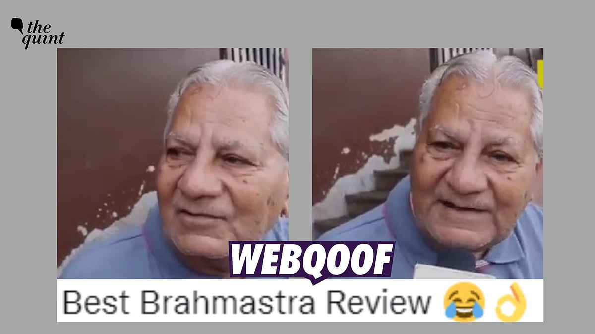 <div class="paragraphs"><p>The claim suggests that the video is recent and is a review of the film <em>Brahmastra.</em></p></div>