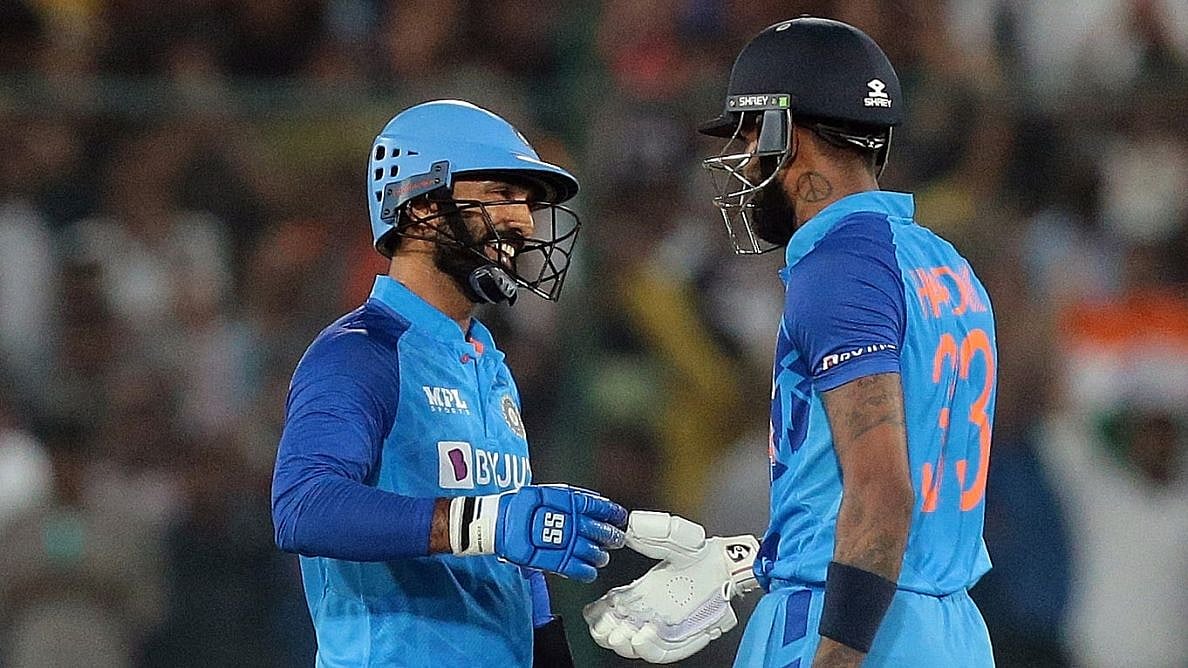 <div class="paragraphs"><p>With 21 T20I wins in 2022, India have broken Pakistan's record.</p></div>