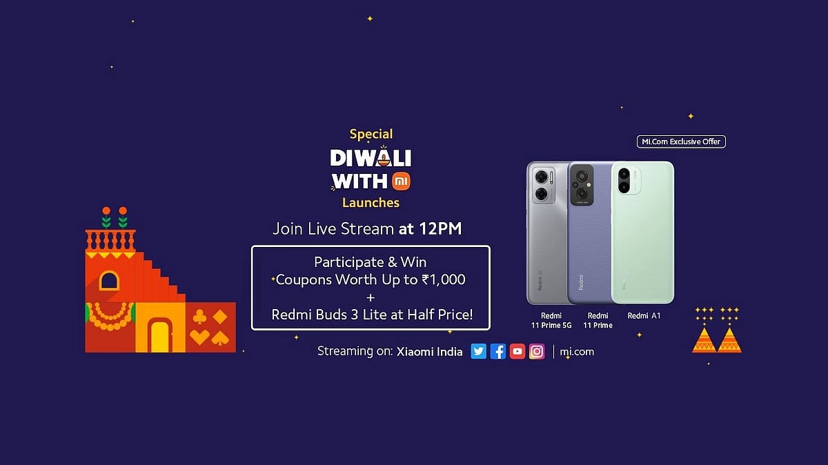 <div class="paragraphs"><p>Redmi 11 Prime 5G, Redmi 11 Prime 4G, and Redmi A1 are being launched today. Find the details here.</p></div>