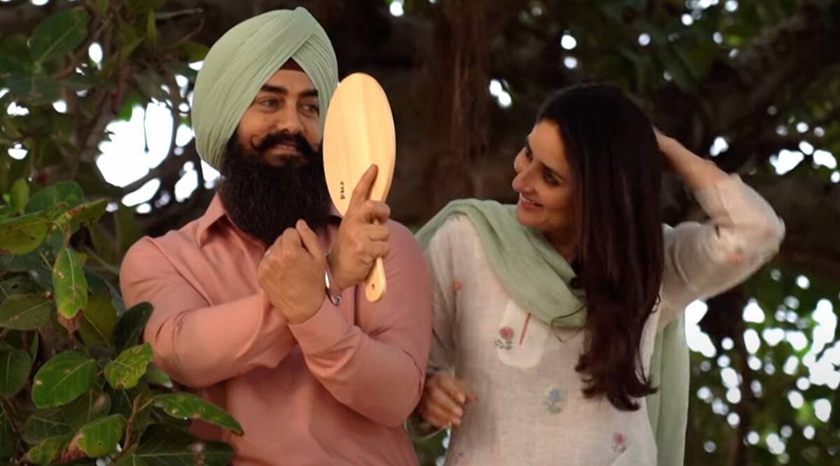 <div class="paragraphs"><p>Aamir Khan and Kareena Kapoor in a still from <em>Laal SIngh Chaddha.</em></p></div>