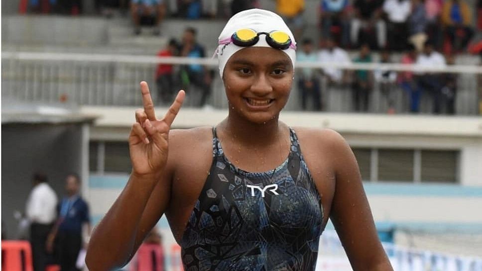 <div class="paragraphs"><p>Indian swimmer Apeksha Fernandes reached the final of the 200m women's butterfly event at the World Junior Swimming Championships in Lima, Peru. </p></div>