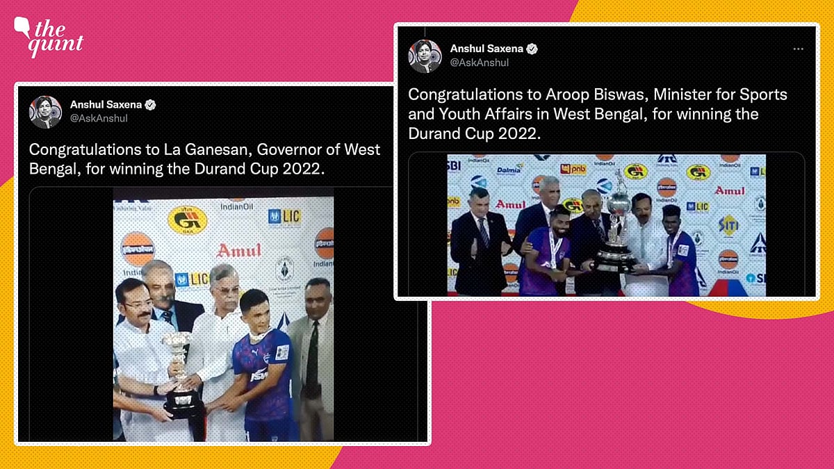 <div class="paragraphs"><p>West Bengal's governor, La. Ganesan was seen pushing Sunil Chhetri.</p></div>