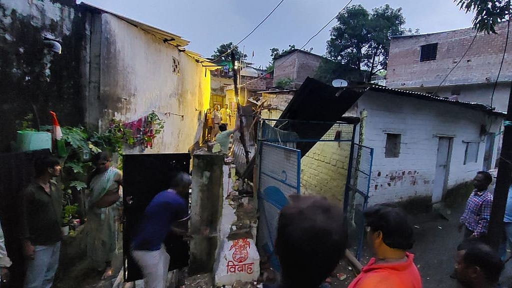 <div class="paragraphs"><p>House of the bus driver, accused of raping a three-and-a-half-year-old nursery student, was demolished by authorities in Bhopal </p></div>