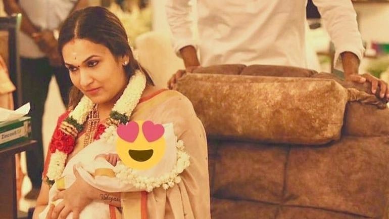 <div class="paragraphs"><p>Rajinikanth's Daughter Soundarya Shares First Picture Of Son, Veer </p></div>