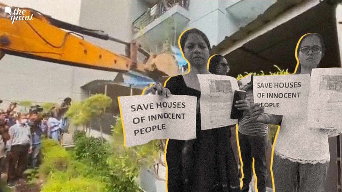 <div class="paragraphs"><p>Bulldozers razed at least 17 ‘illegal’ structures at Grand Omaxe. Image used for representational purposes.&nbsp;</p></div>