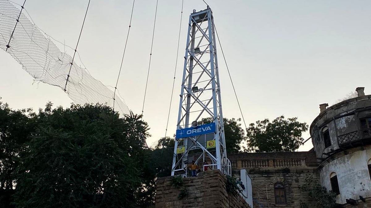 <div class="paragraphs"><p>The suspension bridge over Machchhu river in Morbi collapsed on 30 October.&nbsp;</p></div>