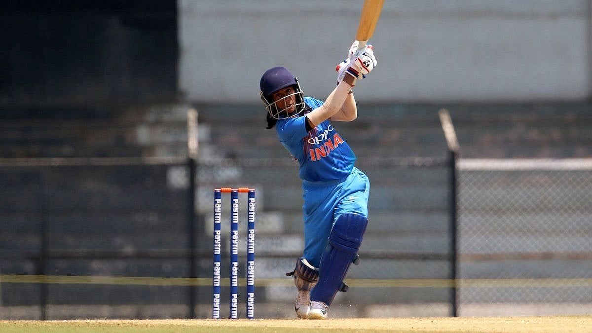 <div class="paragraphs"><p>A file photo of Jemimah Rodrigues, who impressed with the bat in India's big win against UAE at the women's Asia Cup T20 tournament on Tuesday. </p></div>