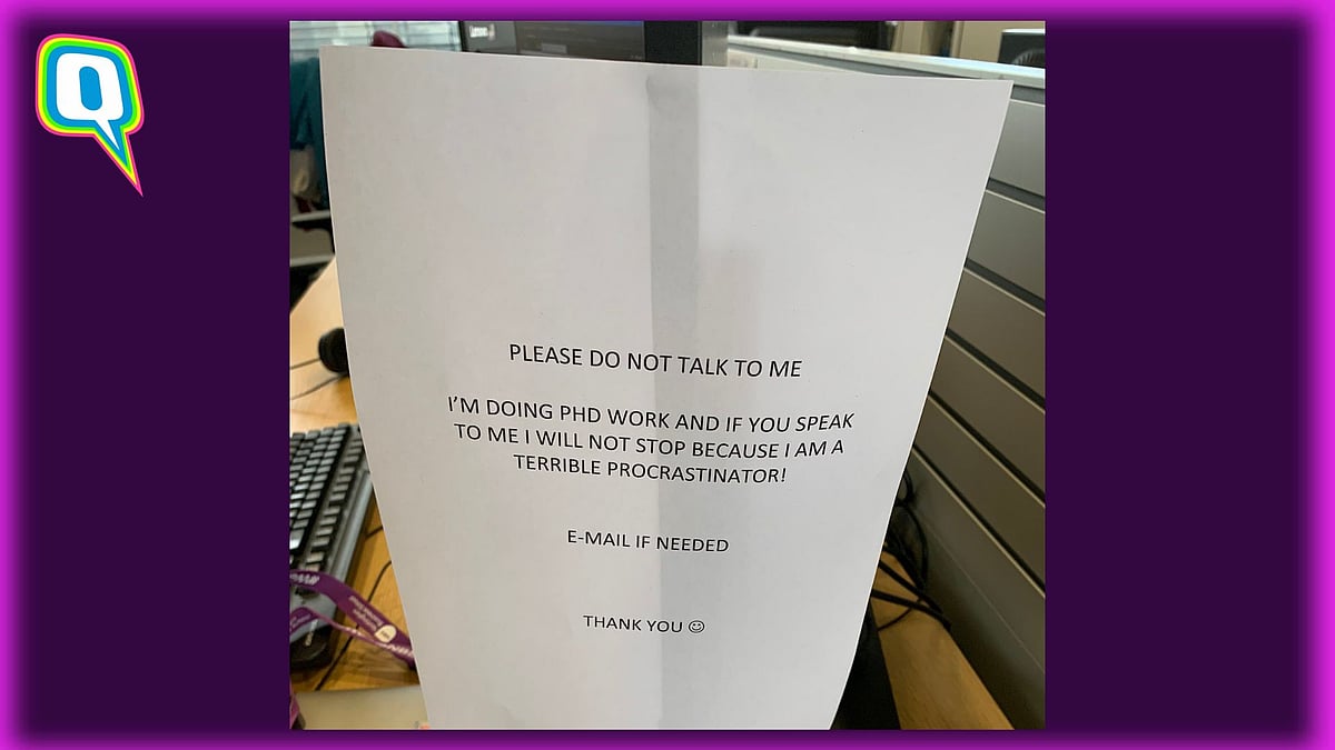 <div class="paragraphs"><p>PhD student's viral notice on avoiding procrastination.</p></div>