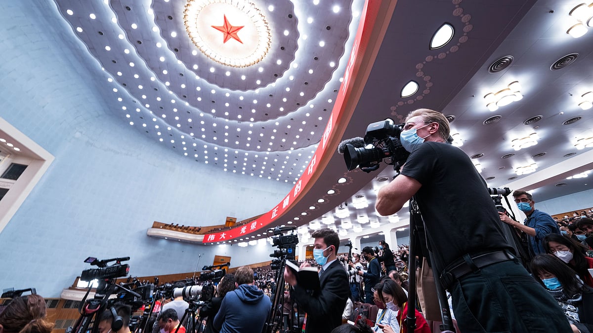 <div class="paragraphs"><p>The 20th National Congress of the Communist Party of China opens at the Great Hall of the People in Beijing, capital of China, 16 October 2022.</p></div>