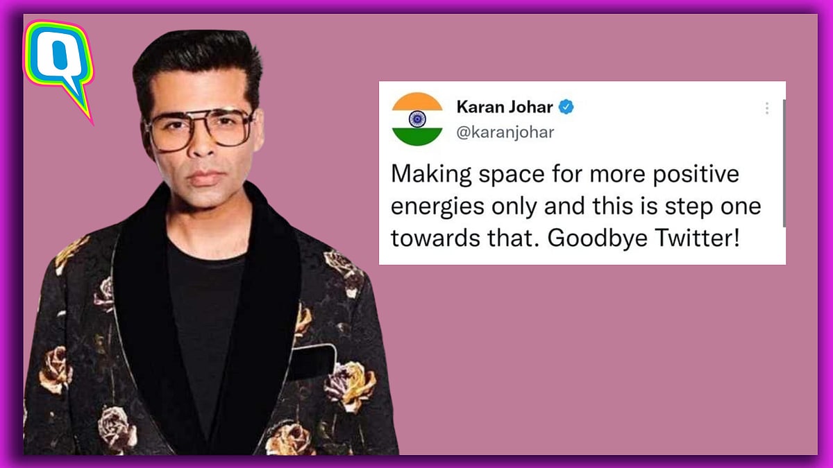 <div class="paragraphs"><p>Karan Johar quits Twitter causing a stir online.&nbsp;</p></div>