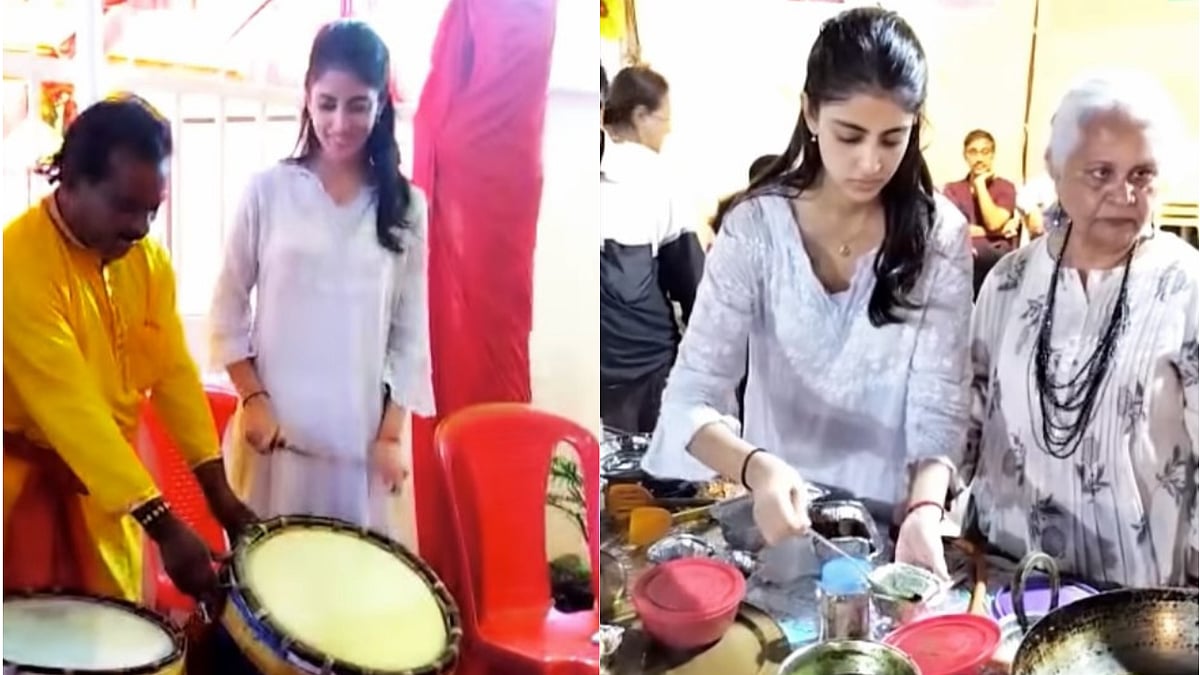 <div class="paragraphs"><p>Navya Naveli Nanda wished her fans a Subho Bijoya Dasham.</p></div>