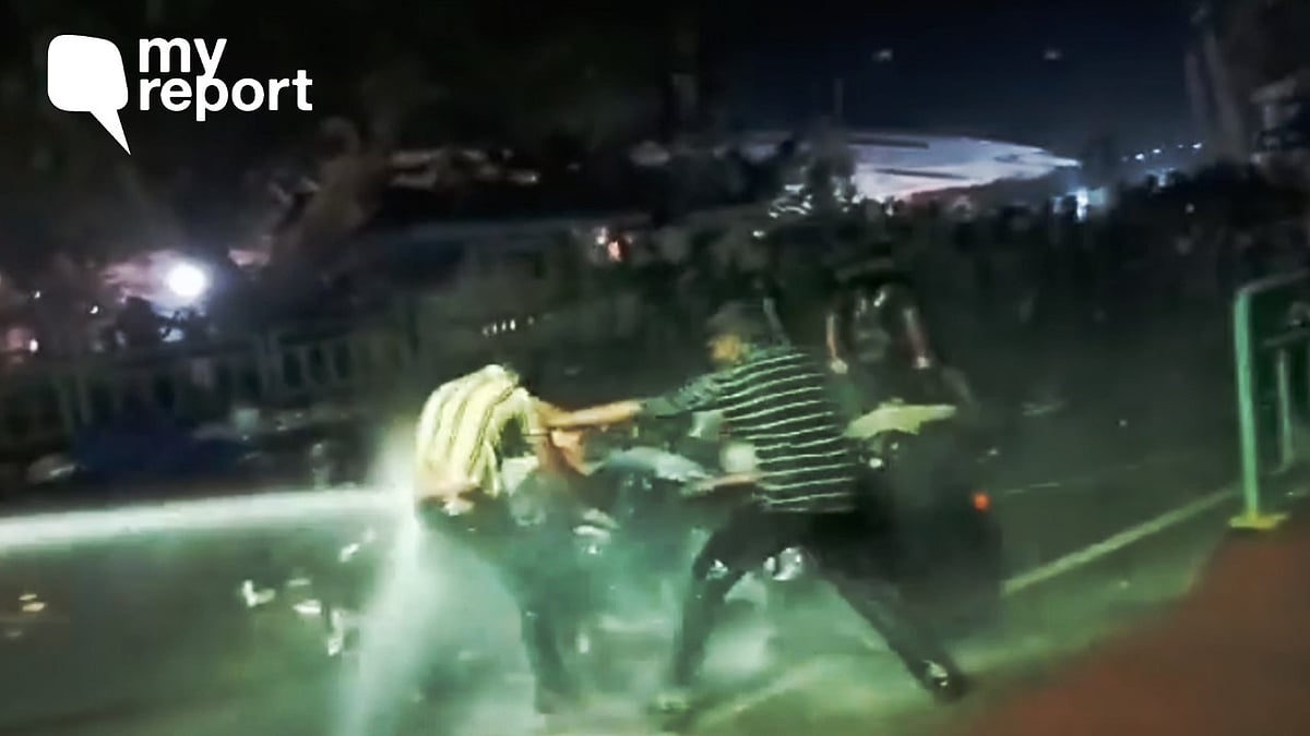 <div class="paragraphs"><p>Students of DBRAIT have been protesting for months. On 28 September, water cannons and tear gas was fired on protesting students.</p></div>