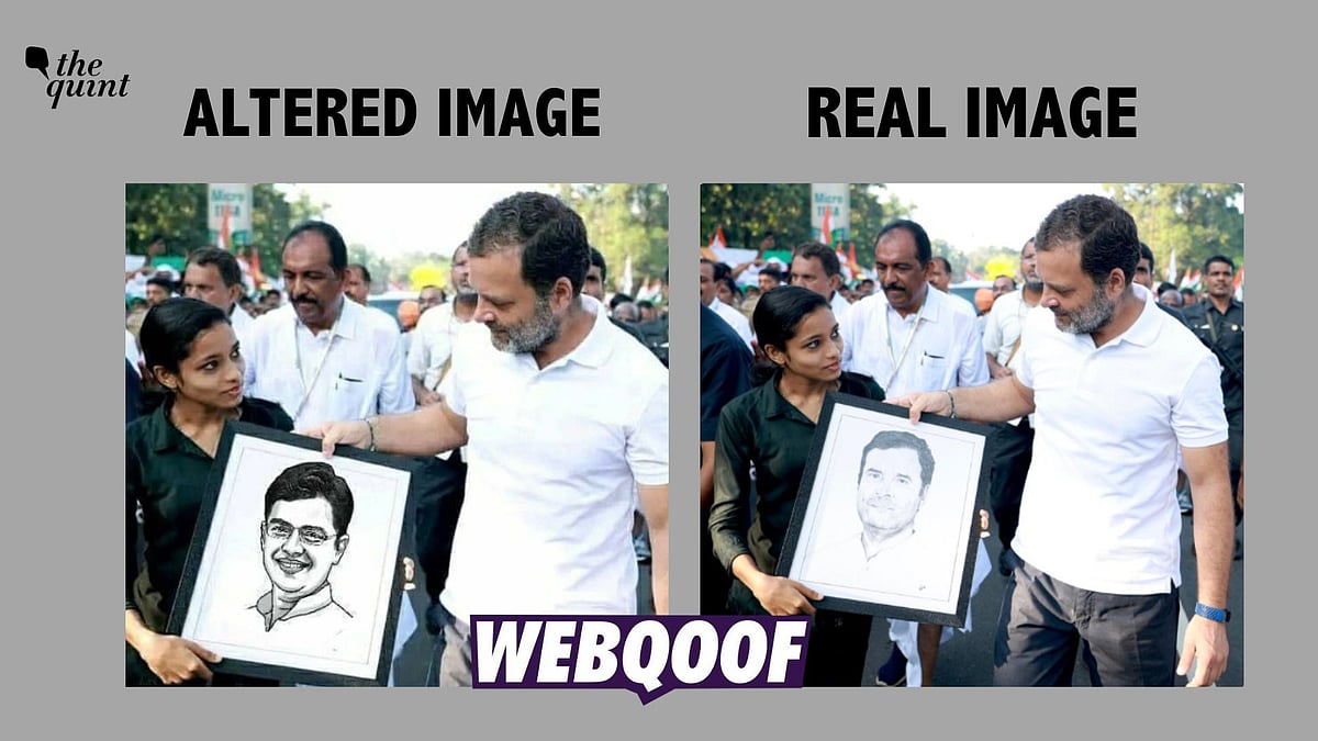 <div class="paragraphs"><p>The claim suggests a young girl gifted Sachin Pilot's portrait to Congress Leader Rahul Gandhi during 'Bharat Jodo Yatra'.</p></div>