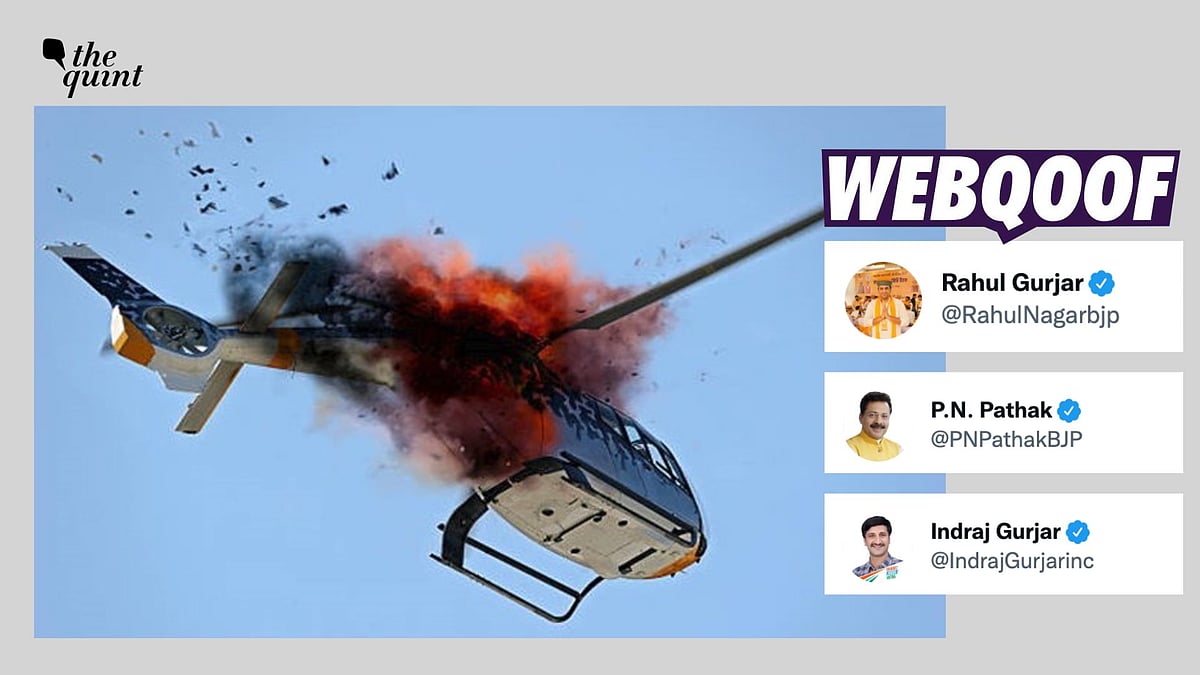 <div class="paragraphs"><p>Fact-check | The photo is old and is not related to the helicopter crash near Kedarnath.</p></div>