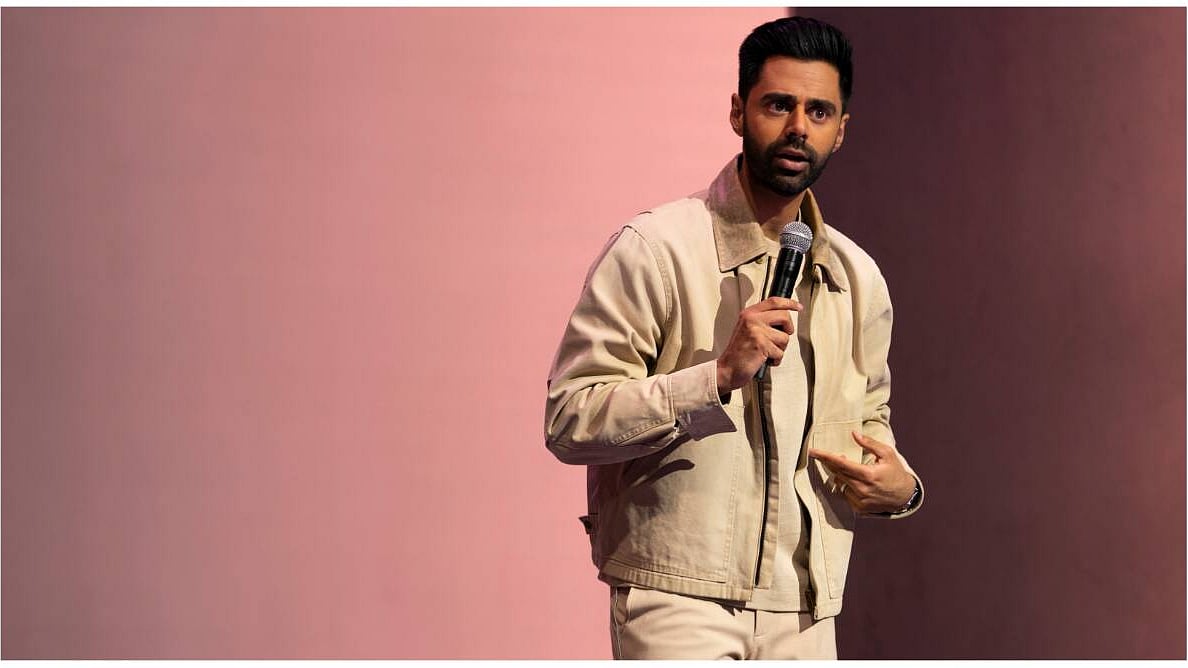 <div class="paragraphs"><p>A still from <em>Hasan Minhaj: The King's Jester</em>.</p></div>